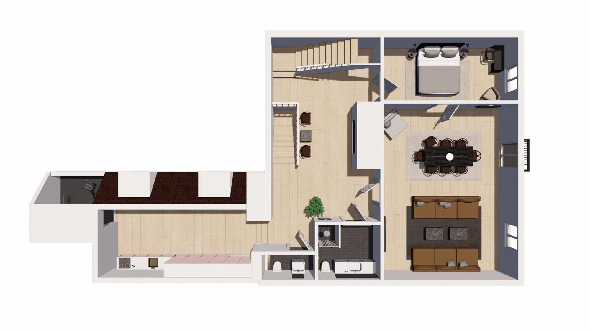 Modern 3Br Duplex Apartment In Nyhavn W Private Balcony Копенгаген Экстерьер фото